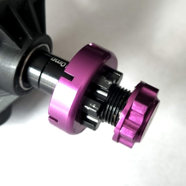 Hot Racing HSF10X07 Purple Anodized Aluminum 17mm Hex Wheel Adapters w/ 5mm Extension for HPI SAVAGE XL FLUX 4.6 5.9 Best work with the HPI Warlock Wheels, such as #105801, #3190, #3191, #3192, #3193. When use other wheels, the ring cup should be installed in reverse
