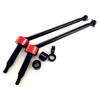 HPI SAVAGE FLUX New XL Hardend Steel CVD Driveshafts +15mm Extension (1 Pair) #sav8018