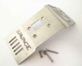 Stainless Steel Skid Plate Chaiss Armor for HPI SAVAGE Trucks