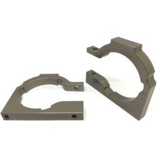 Motor Mount Plates 8mm (GRAY) for HPI Savage Flux (2Pcs) #100903a