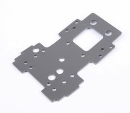 Bulkhead Lower Plate 2.5mm (Gray) for HPI Savage Flux #86067