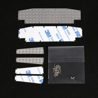 GRC Stainless Steel Front Bumper Chequer / Diamond Plate for Traxxas TRX-4