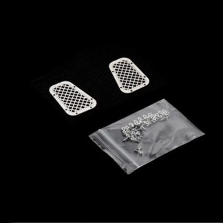 GRC Stainless Steel Hood Vent for Traxxas TRX-4 ( Style E: Cross)