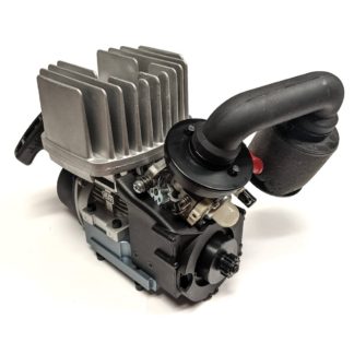 HPI#111390 15cc Gasoline Engine Assembly/w Pull Start, Carburetor, Air Filter, Clutch Set, Cooling Fan Set and Engine Mount