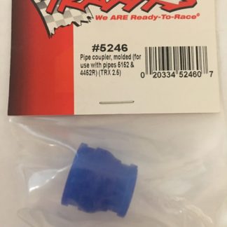 Traxxas Pipe coupler, molded (for use with pipes 5152 (T-Maxx) & 4452R) (TRX 2.5, 2.5R, 3.3) #5246