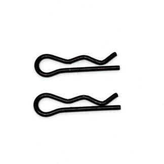 HPI#6203 - BODY PIN (8mm/BLACK/LARGE/2pcs)