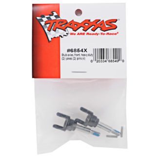 Traxxas Heavy Duty Front Stub Axle Set (2) for Slash 4x4 Stampede 4x4 #6854
