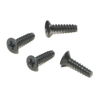 TP. FLAT HEAD SCREW M3x12mm Black(4pcs) #Z578