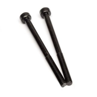 Cap Head Screw M3x40mm with 2.5mm Hex Socket (2pcs/Black) #Z303 Stock HPI#Z303 is 42mm. This shorter screw fits the shock tower perfectly. For HPI Savage X 4.6, HPI Savage XL Flux and other HPI Savage Trucks