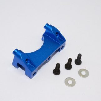 Traxxas Revo & Revo 3.3 Aluminum Front Damper Mount With Counter Sink Washers & Screws - 1Pc Set Blue TRV028-B