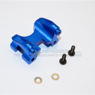 Traxxas Revo & Revo 3.3 Aluminum Rear Damper Mount With Washers & Screws - 1Pc Set Blue TRV030-B