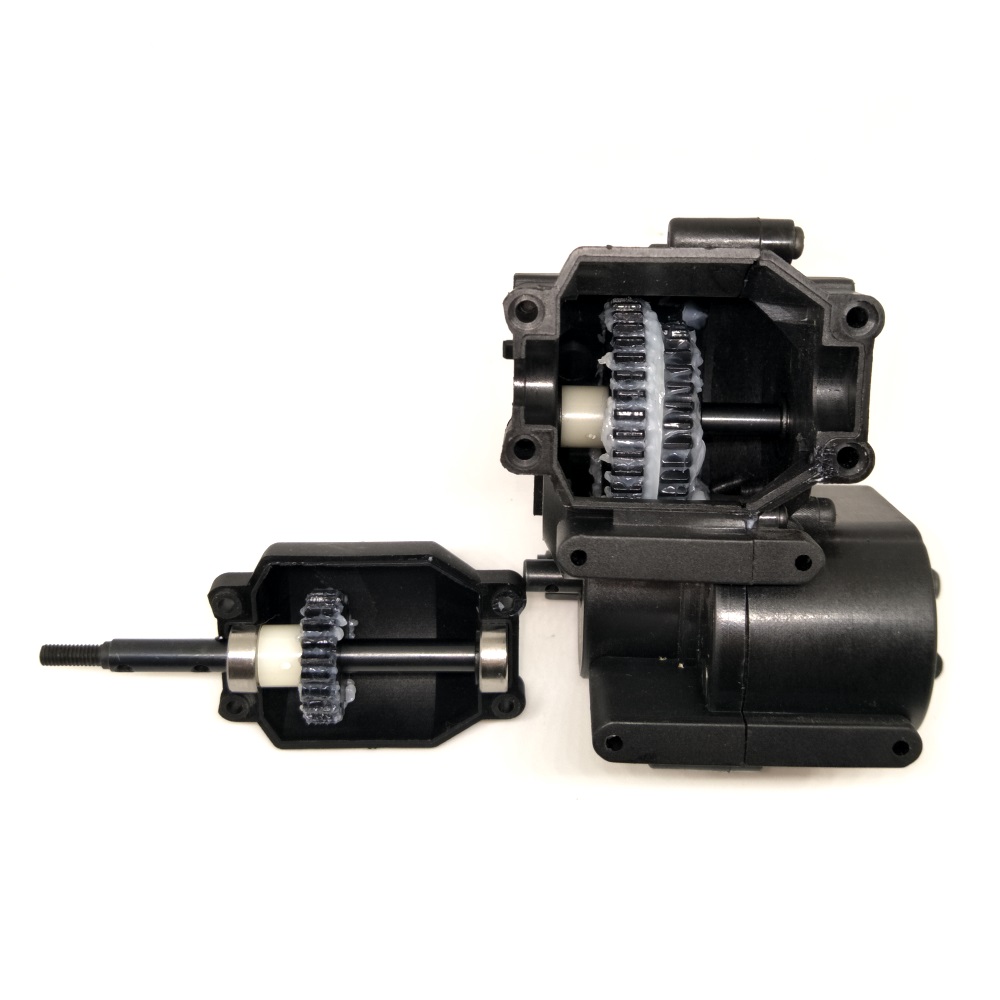 XL Flux Center Differential Gear Box Single Speed Metal Gears Transmission Assembled XL90013 rc4me.US Ship from Ohio