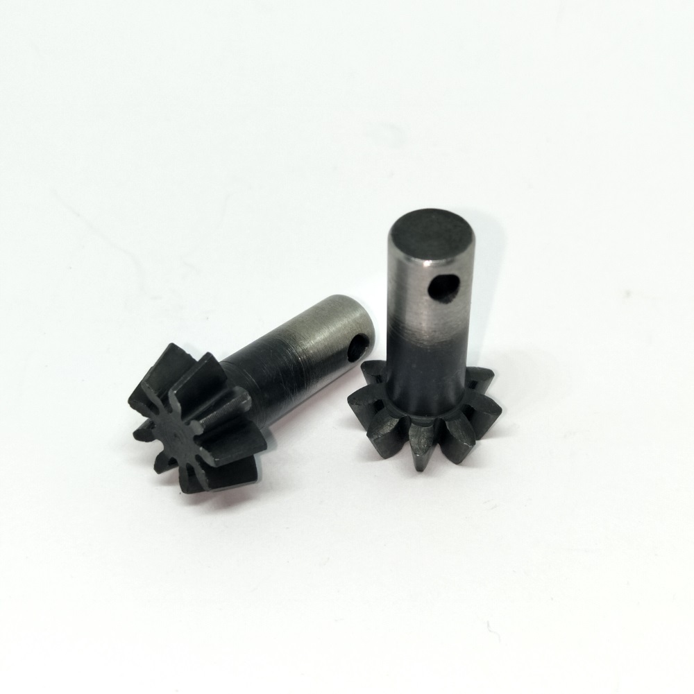 Two piece of 9T Differential Bevel Gear. Sanded Shafts. HPI#102692b