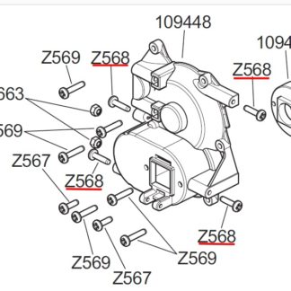 Philip Head Self Tapping Screw M3x12mm (10pcs) For HPI Savage XL Flux #Z568