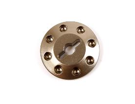 Replace the Stock Slipper Hub #107906 with this newly designed one, which doesn't require a set screw to fix the pin. 