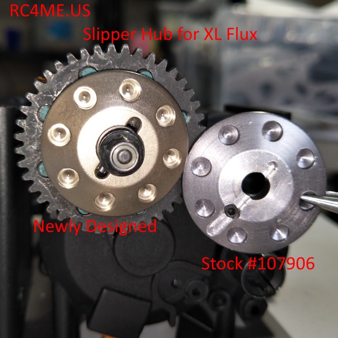 Replace the Stock Slipper Hub #107906 with this newly designed one, which doesn't require a set screw to fix the pin. 