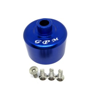 GPM Aluminum Diff Case replaces the Alloy Diff Case in the 29T Diff Ring Gear Set. This can also replace the Corresponding part in the Savage Flux Center Diff or in the XL Flux Center Diff.