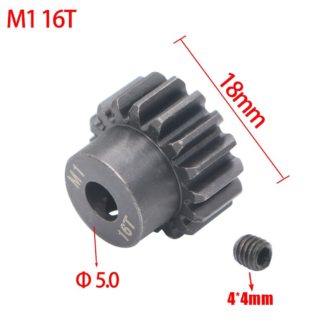 Pinion Gear 16 Tooth (1M / 5mm Shaft) - HPI SAVAGE Flux #100915