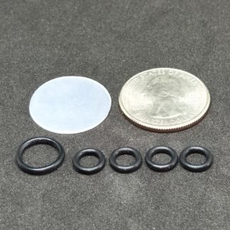 Rubber O-rings and Silicon Pad for 5mm Shaft All Metal Shock - for Seal One Shock.
