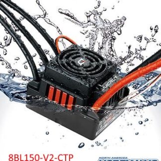 HobbyWing QuicRun WP-8BL150-V2-CTP Waterproof Brushless ESC (2~6S 150A)