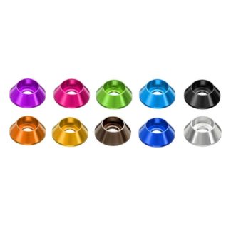 M4 Aluminum Washers for Cap Head / Button Head Screws (8Pcs)