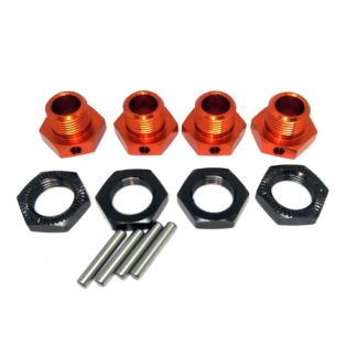HPI #101785 - 17mm Hex Wheel Adapters with Nuts and Shaft Pins