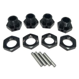HPI #67486 - 17mm Hex Wheel Adapters with Nuts and Shaft Pins