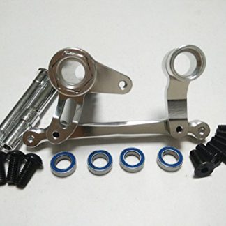 Aluminum Steering Bell Crank Servo Saver (Silver) for HPI Savage 21/ 25/ X4.6/ XL5.9/ Flux HP/ XL Flux #sav8009s