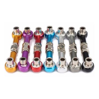 Aluminum Turnbuckle Link Rod Adjustable Tie Rod (2Pcs/Choose Color) #102017