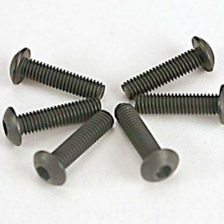 Button Head Machine Hex Drive Screws, 3x12mm (6pcs) Traxxas 2578