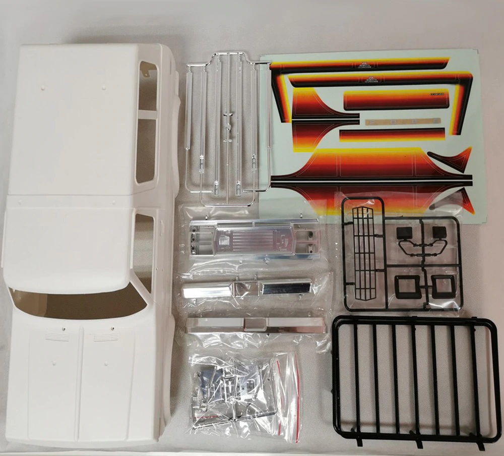 Ford Bronco Hard Body Suitable for 1/10 Traxxas TRX4 Axial SCX10 90046 RC Crawlers 