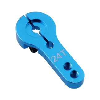 Aluminum Servo Horn 24T Servo Arm (Blue)