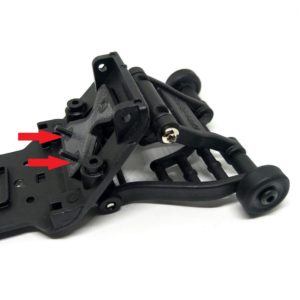 Wheelie Bar Adaptor Kit for HPI Savage XS Flux 1/16 Mini RC Truck