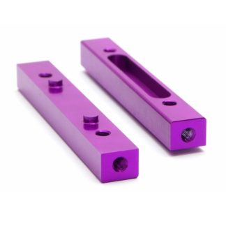 Aluminum Bulkhead Mount / Joint Bar for HPI SAVAGE Trucks (2pcs) - Choose Color #86386
