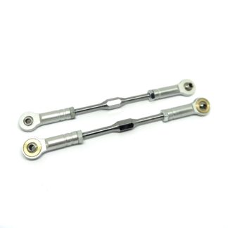 All Metal Adjustable Turnbuckles With Aluminum End for HPI Savage Flux X XL 4.6 5.9 HP 1Pair #sav8017s