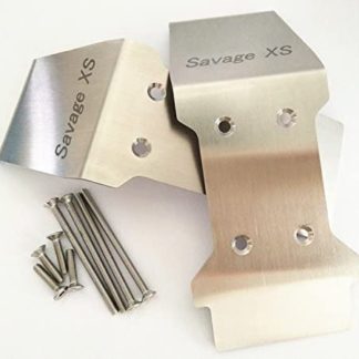 Stainless Steel Skid Plate Chassis Armor (1 Pair) for HPI Savage XS Flux #MSVPA